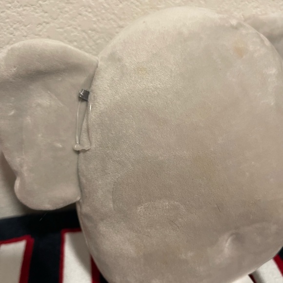 8” Mila Squishmallow Elephant with Rainbow Ears and Belly. - Picture 4 of 13